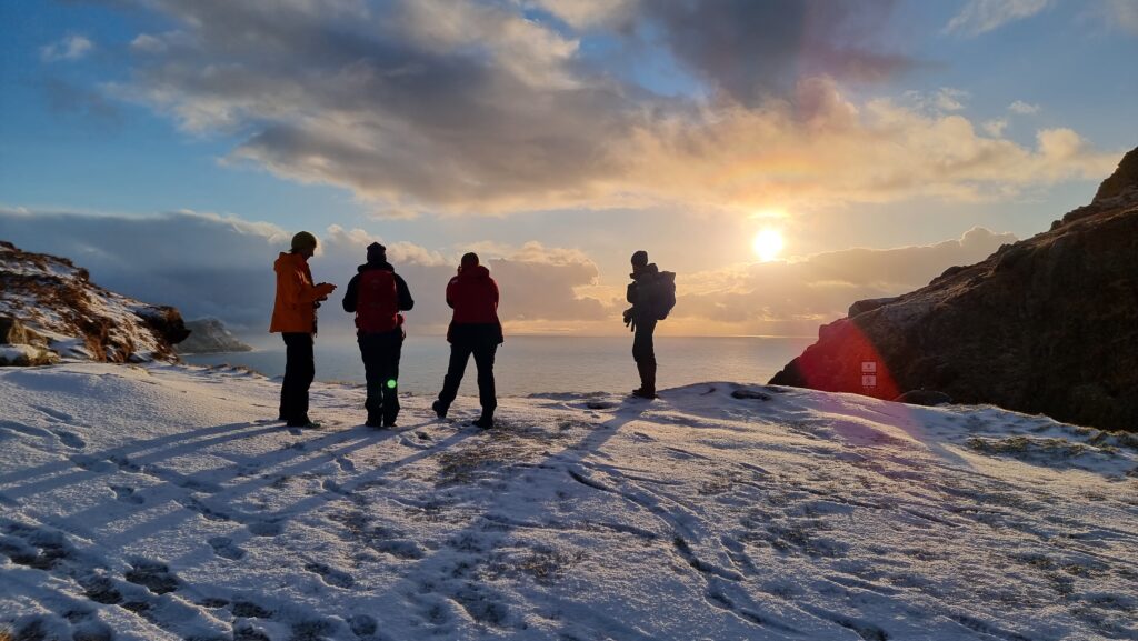 Gruppe på Rundefjellet